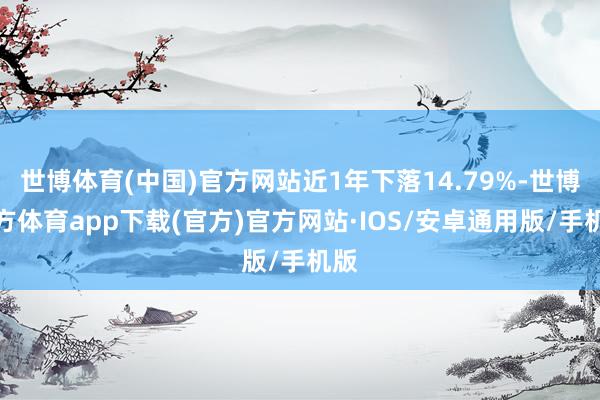 世博体育(中国)官方网站近1年下落14.79%-世博官方体育app下载(官方)官方网站·IOS/安卓通用版/手机版