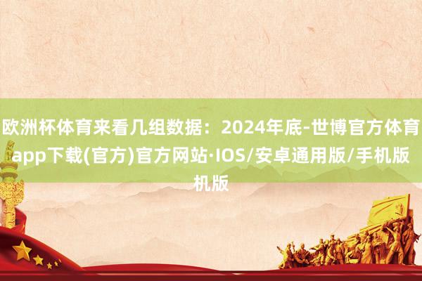 欧洲杯体育来看几组数据：2024年底-世博官方体育app下载(官方)官方网站·IOS/安卓通用版/手机版