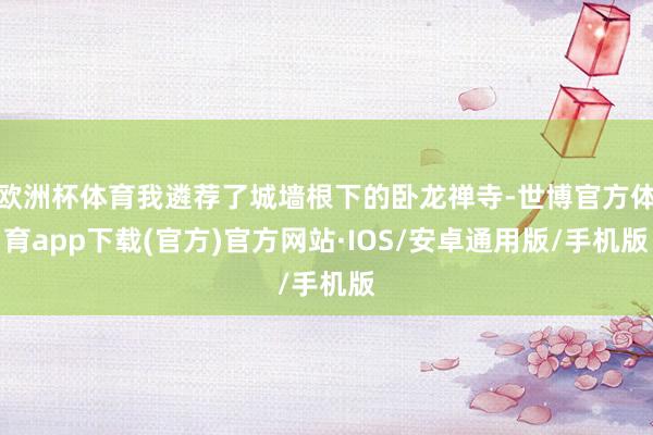欧洲杯体育我遴荐了城墙根下的卧龙禅寺-世博官方体育app下载(官方)官方网站·IOS/安卓通用版/手机版