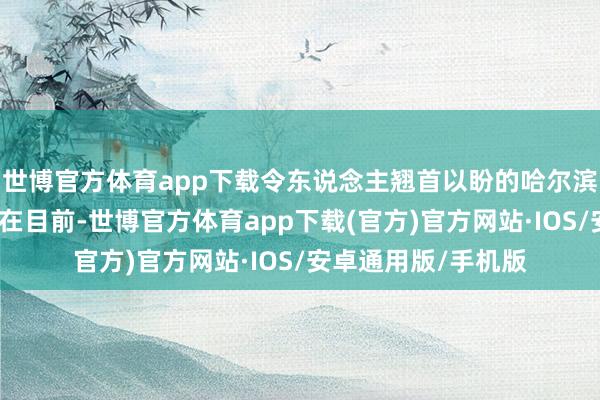 世博官方体育app下载令东说念主翘首以盼的哈尔滨冰雪大寰宇开园近在目前-世博官方体育app下载(官方)官方网站·IOS/安卓通用版/手机版