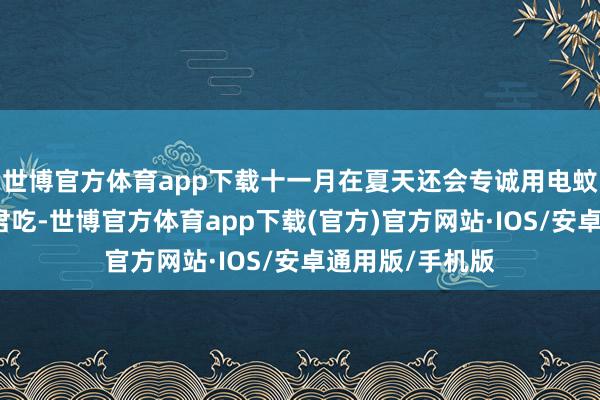 世博官方体育app下载十一月在夏天还会专诚用电蚊拍烤蚊子给星君吃-世博官方体育app下载(官方)官方网站·IOS/安卓通用版/手机版