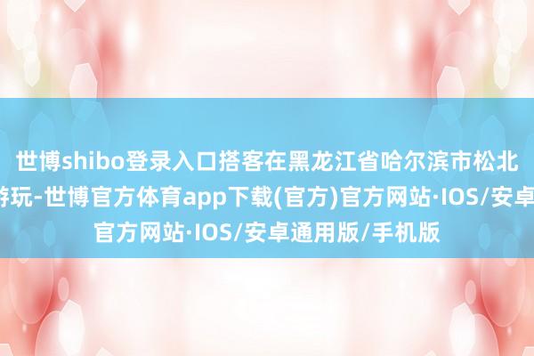 世博shibo登录入口搭客在黑龙江省哈尔滨市松北区冰雪大世界游玩-世博官方体育app下载(官方)官方网站·IOS/安卓通用版/手机版