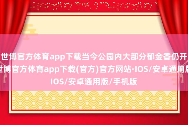 世博官方体育app下载当今公园内大部分郁金香仍开得正旺-世博官方体育app下载(官方)官方网站·IOS/安卓通用版/手机版