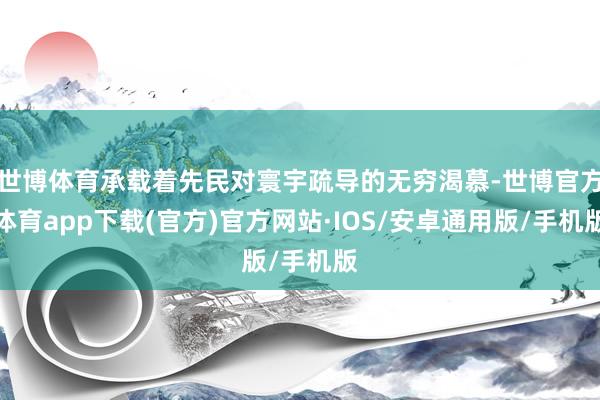 世博体育承载着先民对寰宇疏导的无穷渴慕-世博官方体育app下载(官方)官方网站·IOS/安卓通用版/手机版